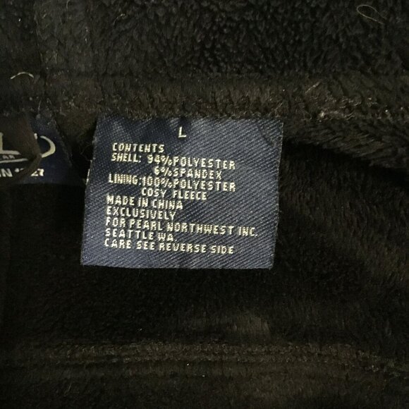 Dutch Harbor Gear Rain Jacket Women's Sz Large Softshell Fur-Trim Hooded Black - Picture 11 of 12